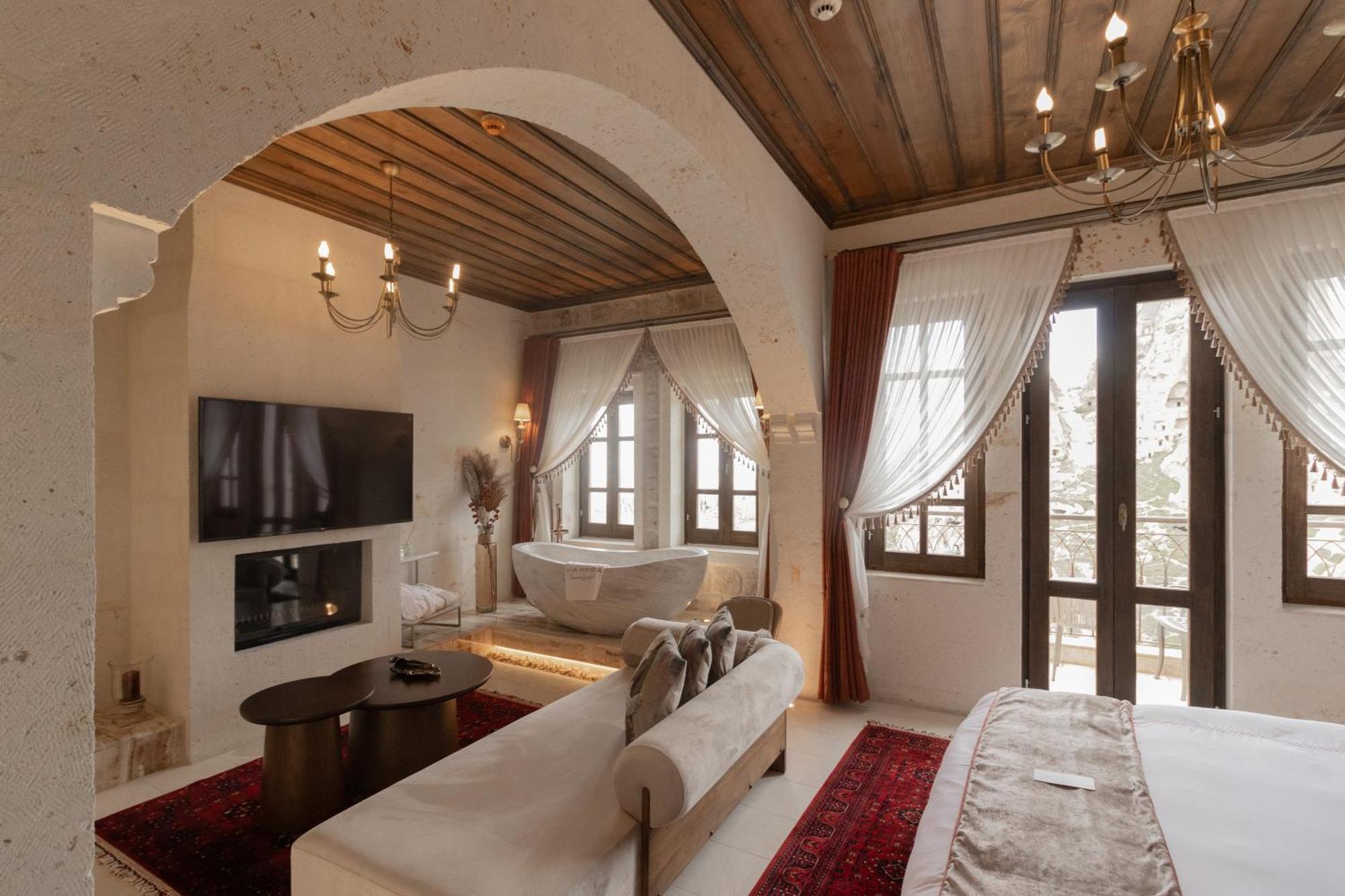 Via Regia Cappadocia Hotel 乌奇希萨尔 外观 照片