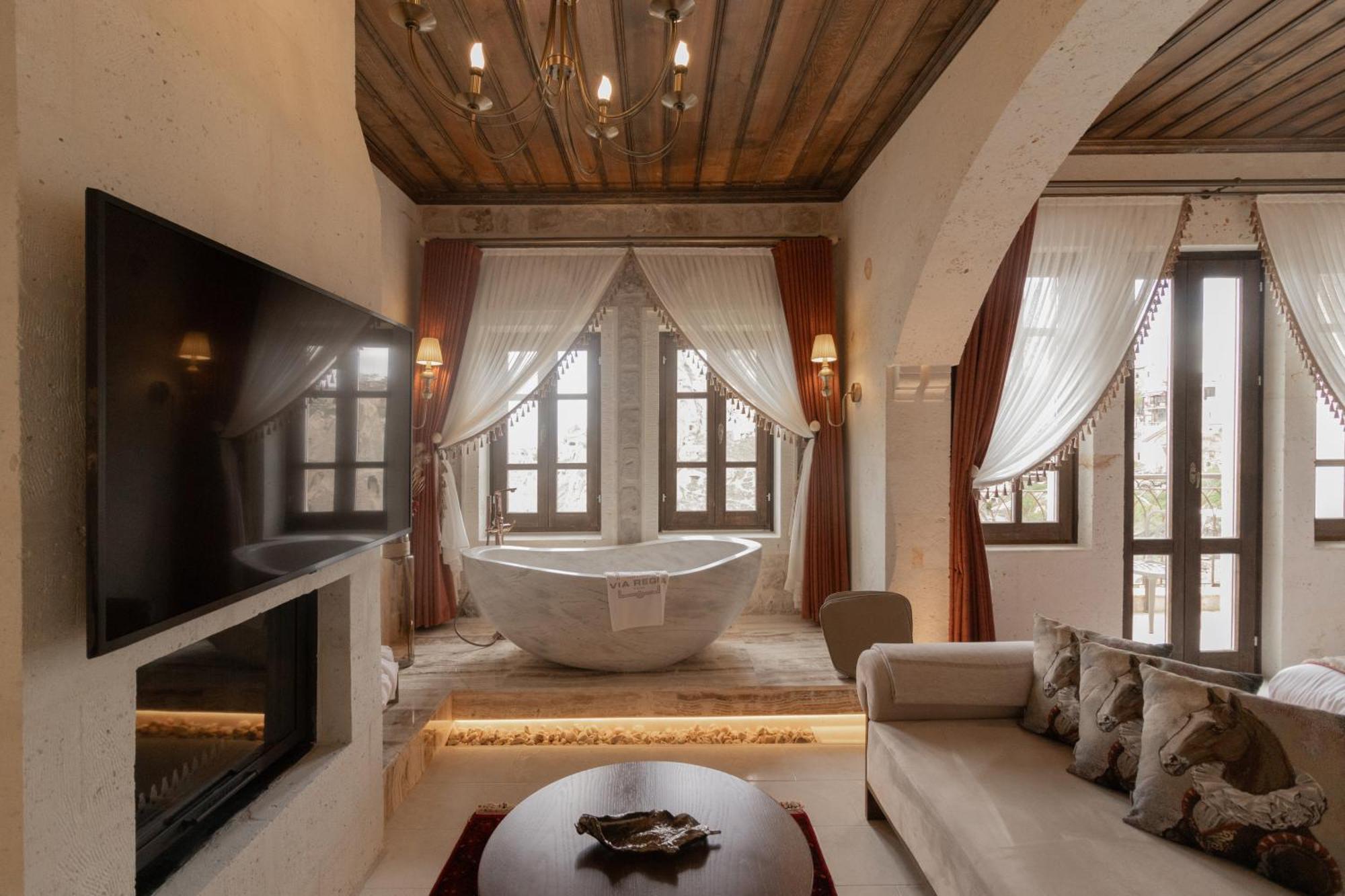 Via Regia Cappadocia Hotel 乌奇希萨尔 外观 照片