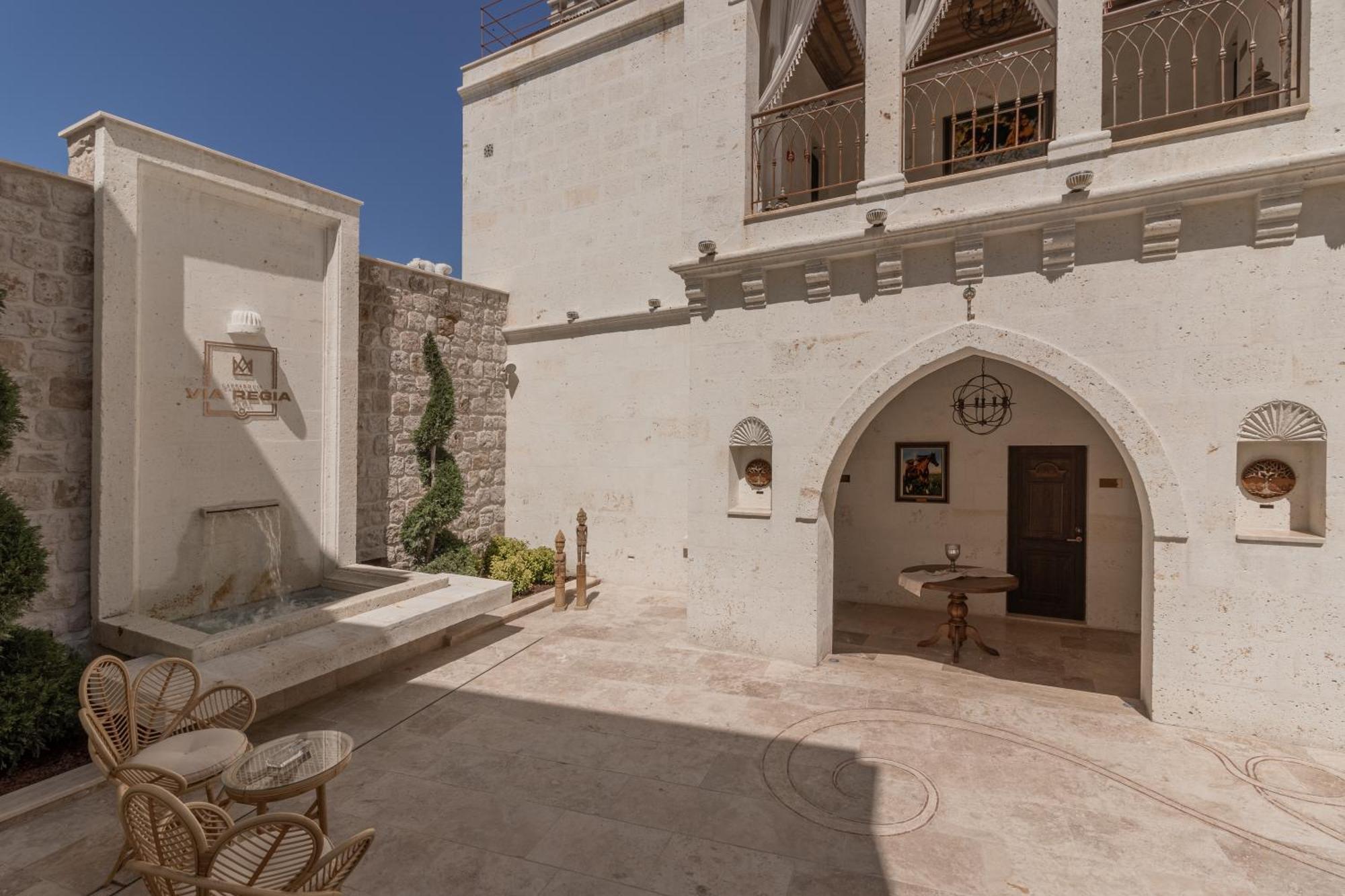 Via Regia Cappadocia Hotel 乌奇希萨尔 外观 照片