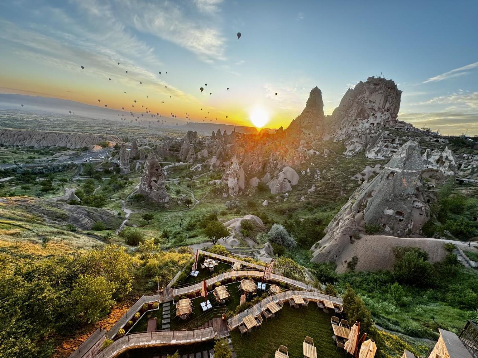 Via Regia Cappadocia Hotel 乌奇希萨尔 外观 照片